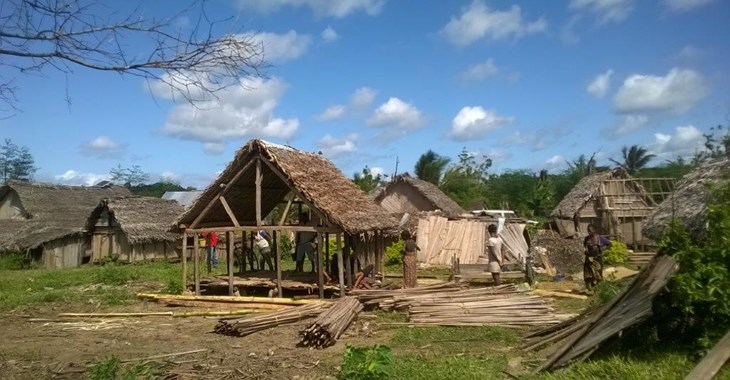 Construction of cyclone resilient buildings in Madagascar 