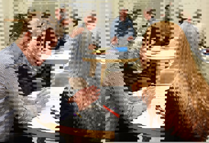 Hub Members Working In The Taylor Centre