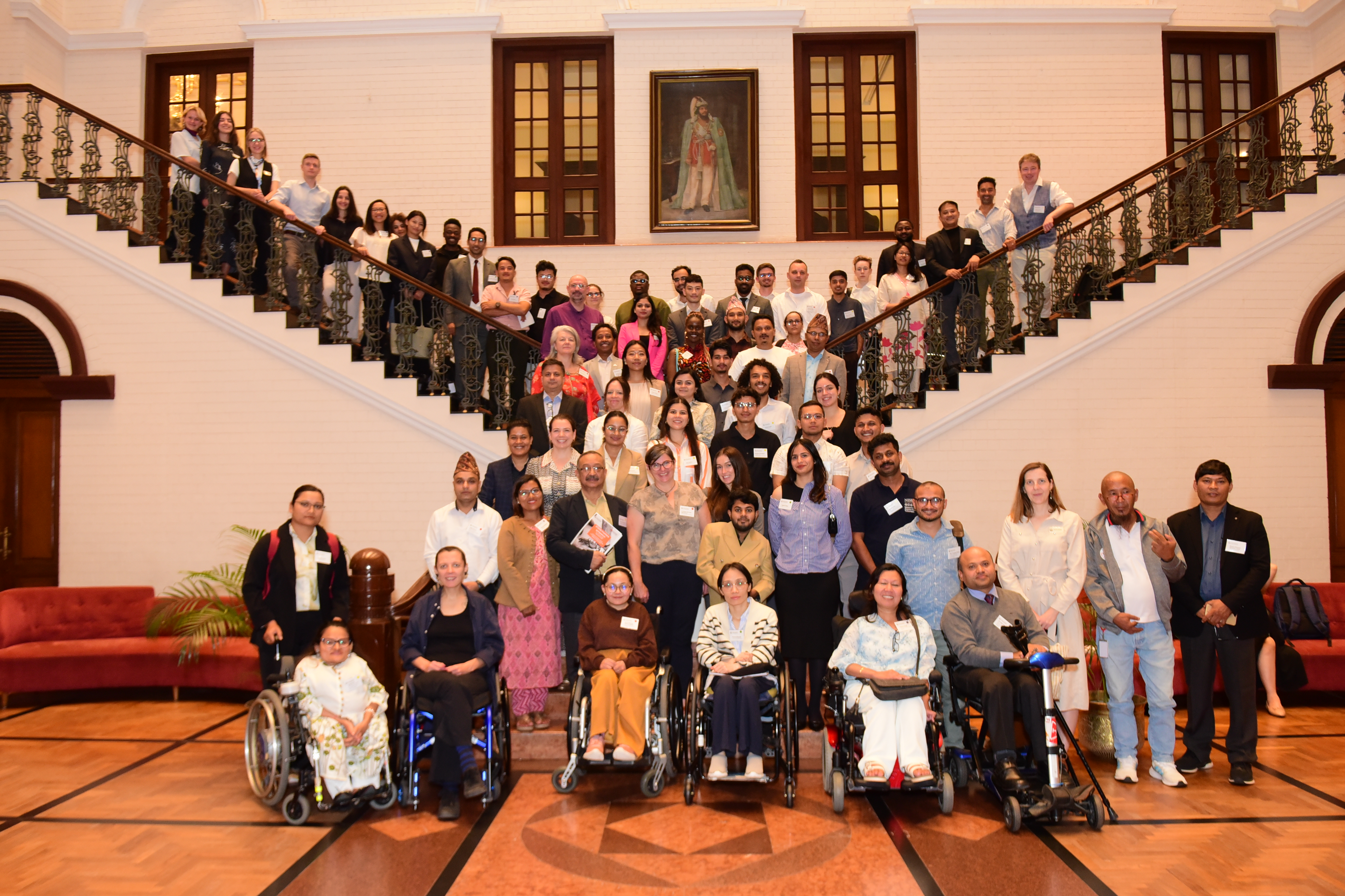 A group picture of symposium participants in Kathmandu, Nepal