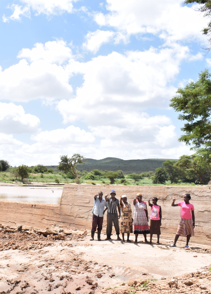 Sand dam picture