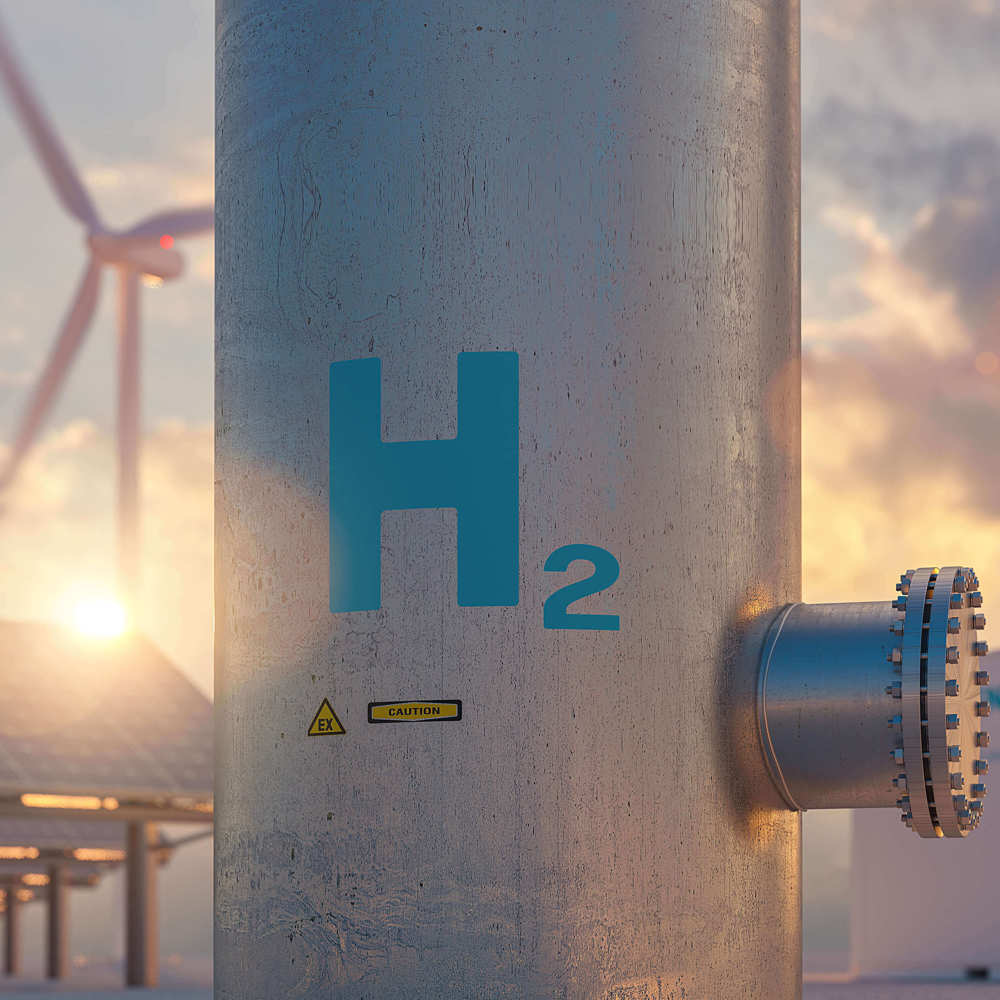 Hydrogen Power Storage Renewable Energy Solar Wind