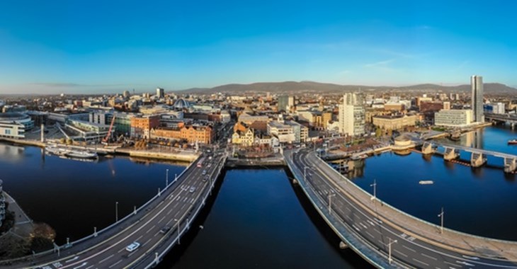 Belfast City Bridge Enterprise Hub Northern Ireland