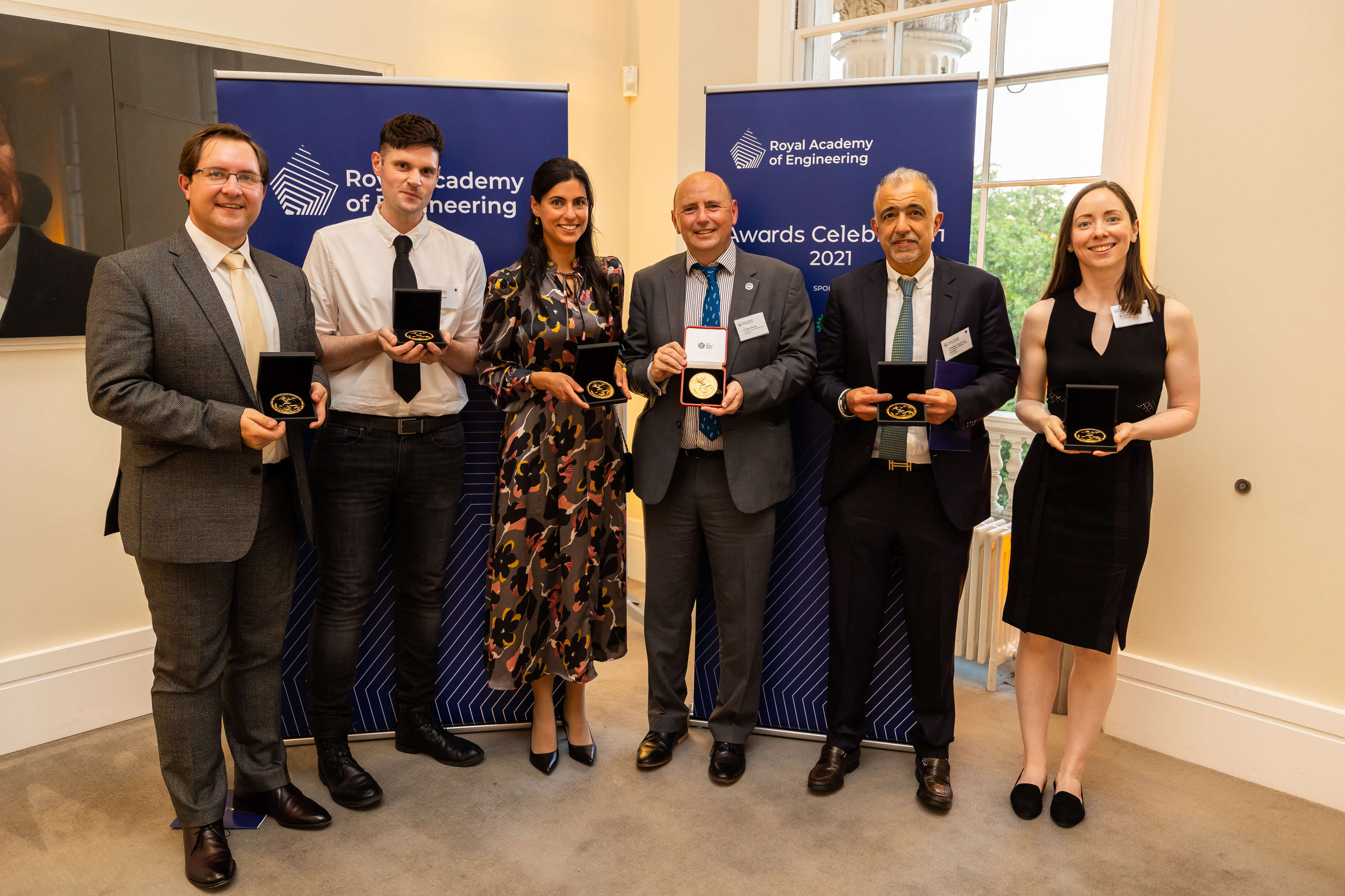 The DnaNudge team members winners of the MacRobert award 2021