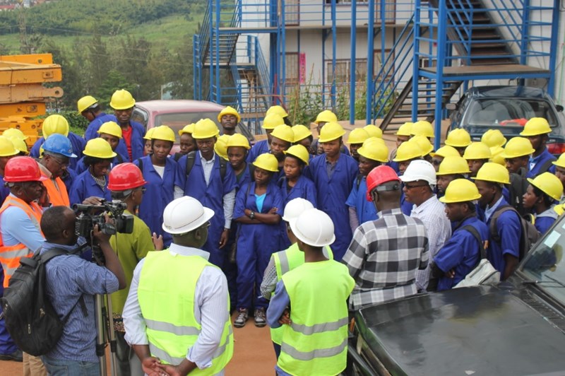 Group of Africa Catalyst engineers.