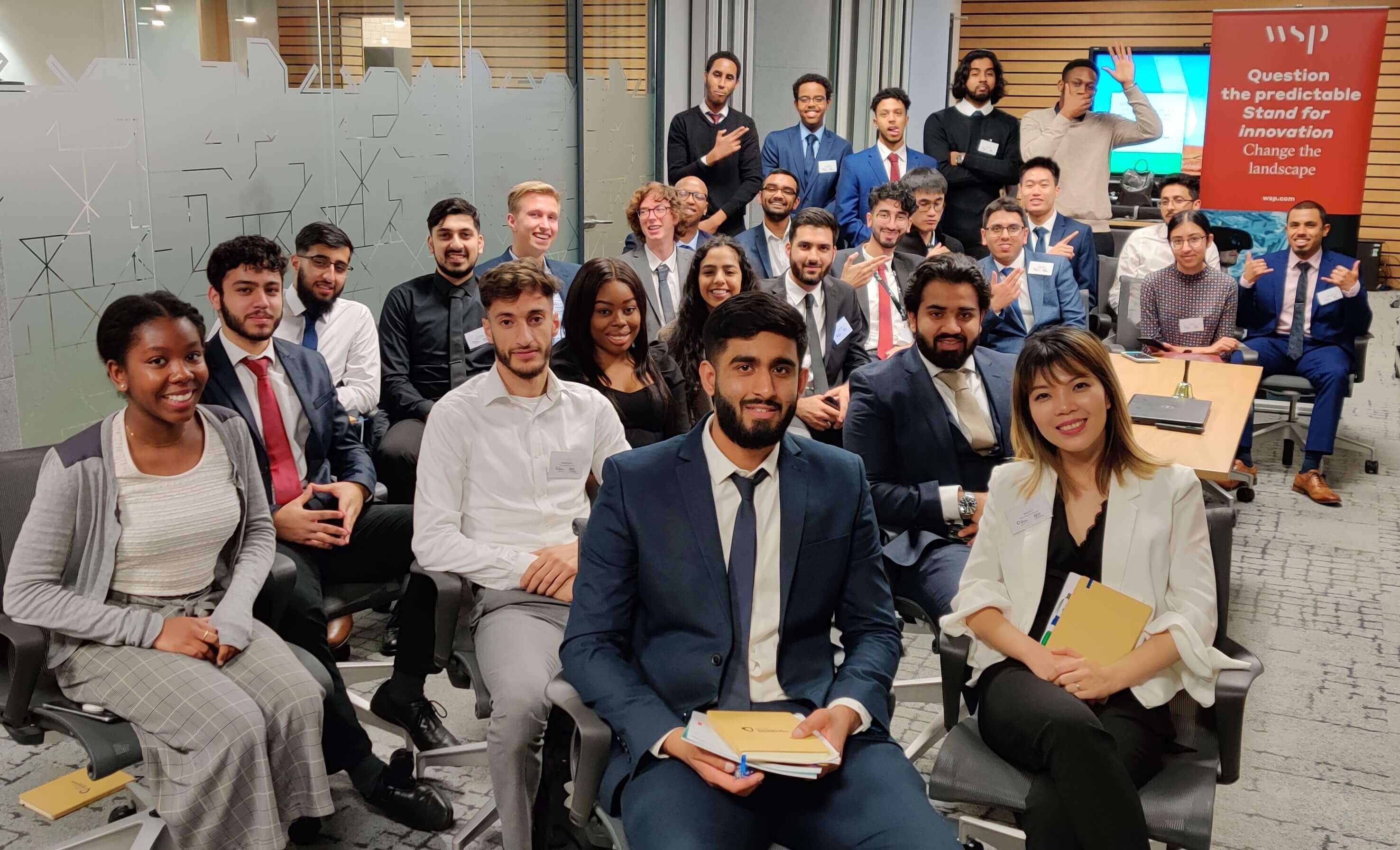 Students at a Graduate Engineering Engagement Programme event