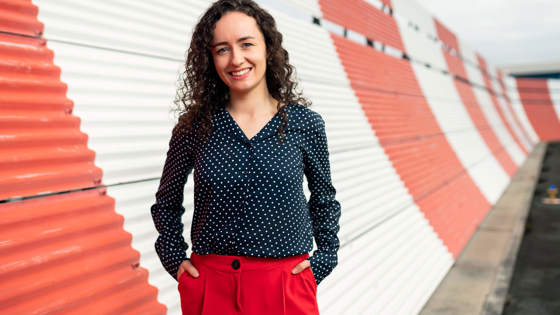 Female Aerospace Engineer On Airfield Sophie Harker This Is Engineering Tie