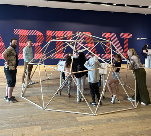 Engineering the curriculum: inspiring the next generation of engineers, an Ingenious project funded in 2016, showcased their project completion at the V&A, Dundee.