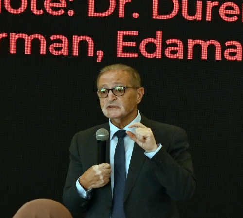 Dr Dureid Mahasneh presenting