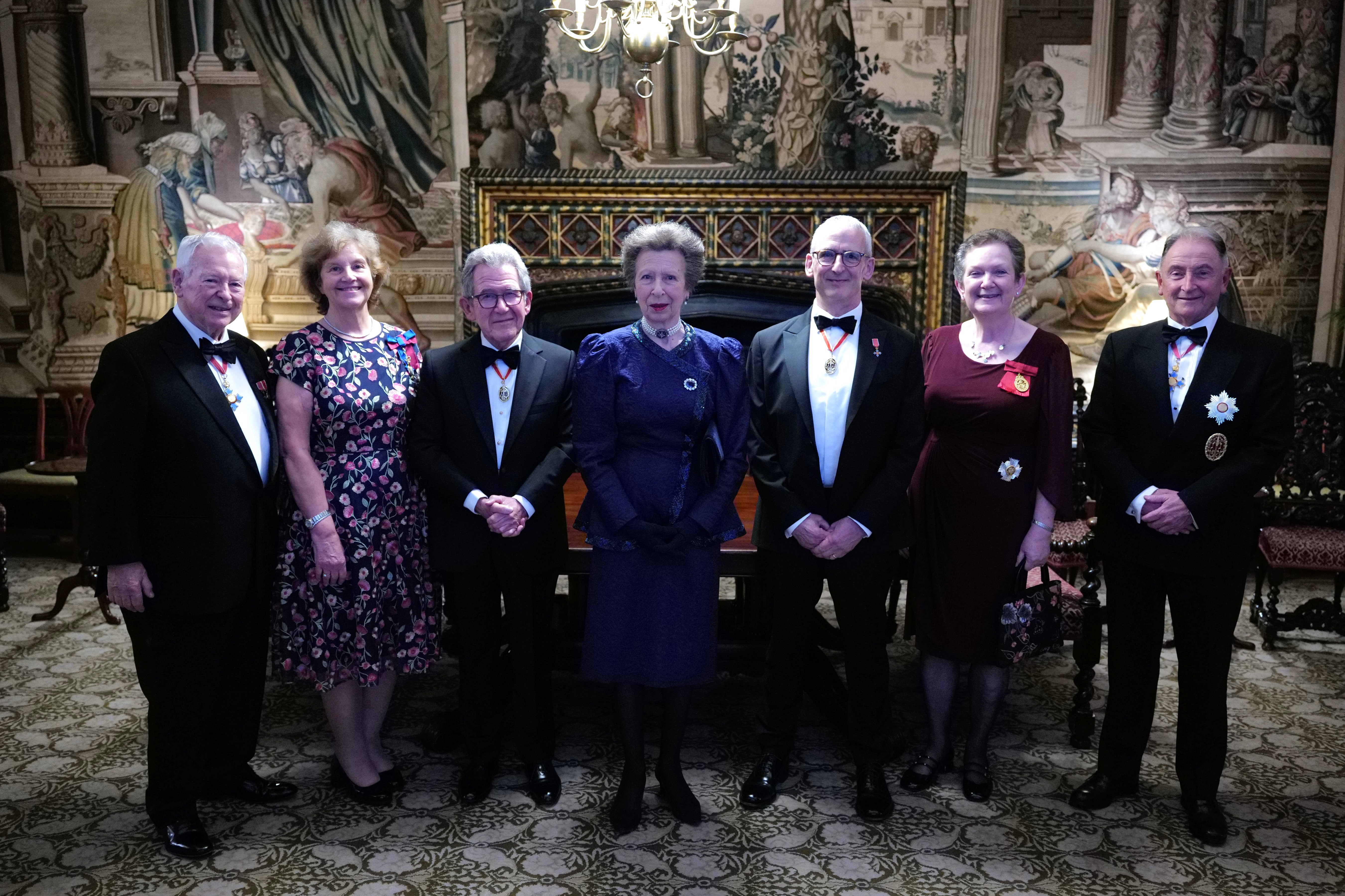 On the 50th anniversary of the Royal Academy of Engineering on 11 June 2026, its Presidents meet the Academy’s Royal Fellow, HRH The Princess Royal at St James’s Palace. L-R Sir John Parker GBE FREng (President 2011-2014), Dame Ann Dowling OM DBE FREng FRS (President 2014-2019), Lord Browne of Madingley FREng FRS (President 2006-2011), HRH The Princess Royal, Sir John Lazar CBE FREng (current President), Dame Tamara Finkelstein DCB, and Sir Jim McDonald KT GBE FREng FRSE (President 2019-2024). CREDIT LAYTON THOMPSON