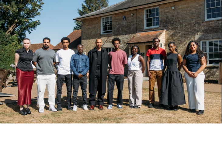 MMS Scholars With Sir Lewis At Silverstone July 2025