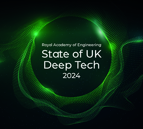 State of UK Deep Tech 2024 report cover.