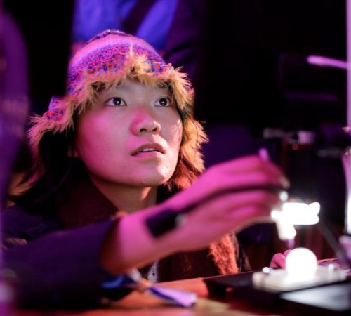 Attendee Using Demo Equipment Innovation Late 2023