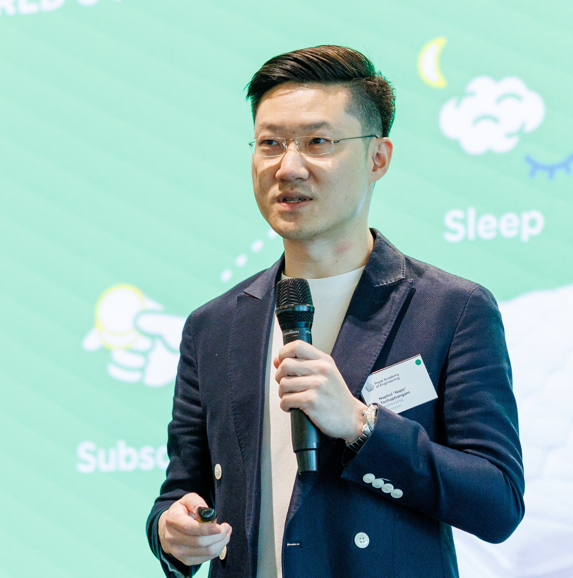 Nophol “Naps” Techaphangam presenting during Session 1