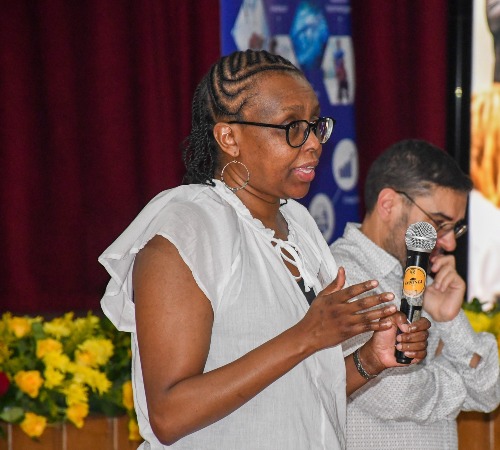 Dr Watu presenting during Session 2.