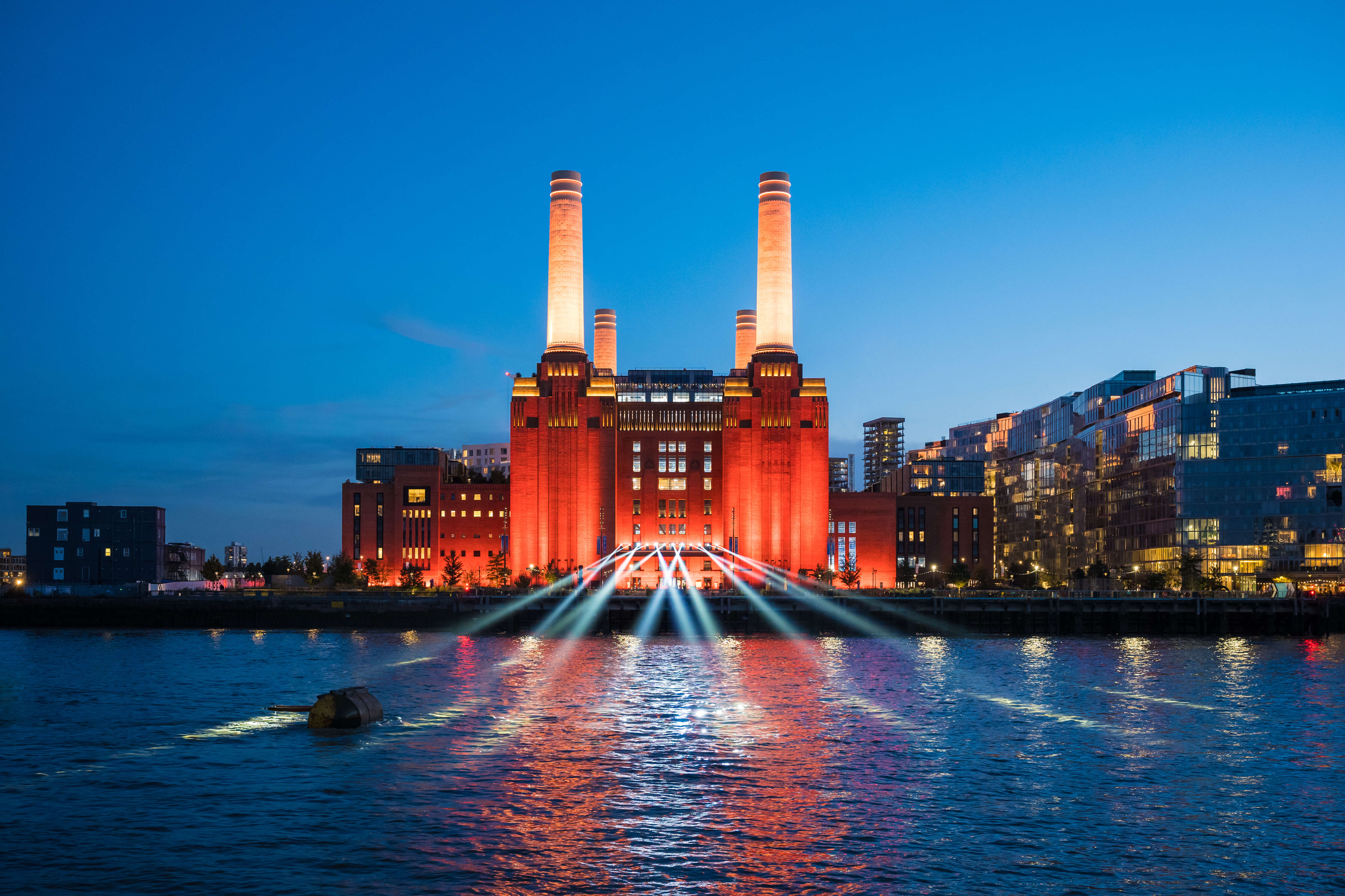 'The opening of Battersea Power Station and Electric Boulevard'. Image credit: Charlie Round Turner