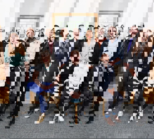 Shott Scale Up Accelerator team group photo.