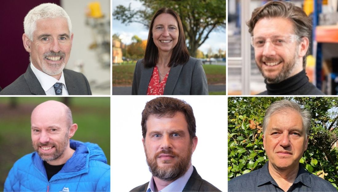 Collage of the winners of the Colin Campbell Mitchell Award