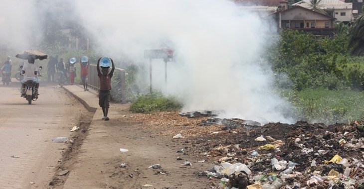 Wasteaid Douala Cameroon Open Waste Burning 2019 Africa